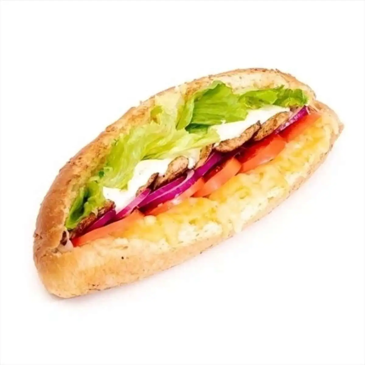 Багет с курицей