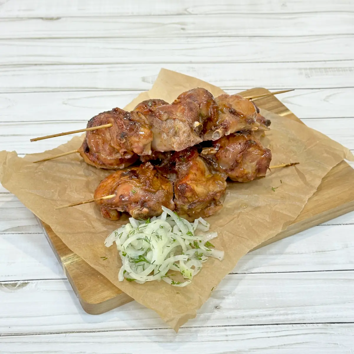 Шашлык куриный на кости