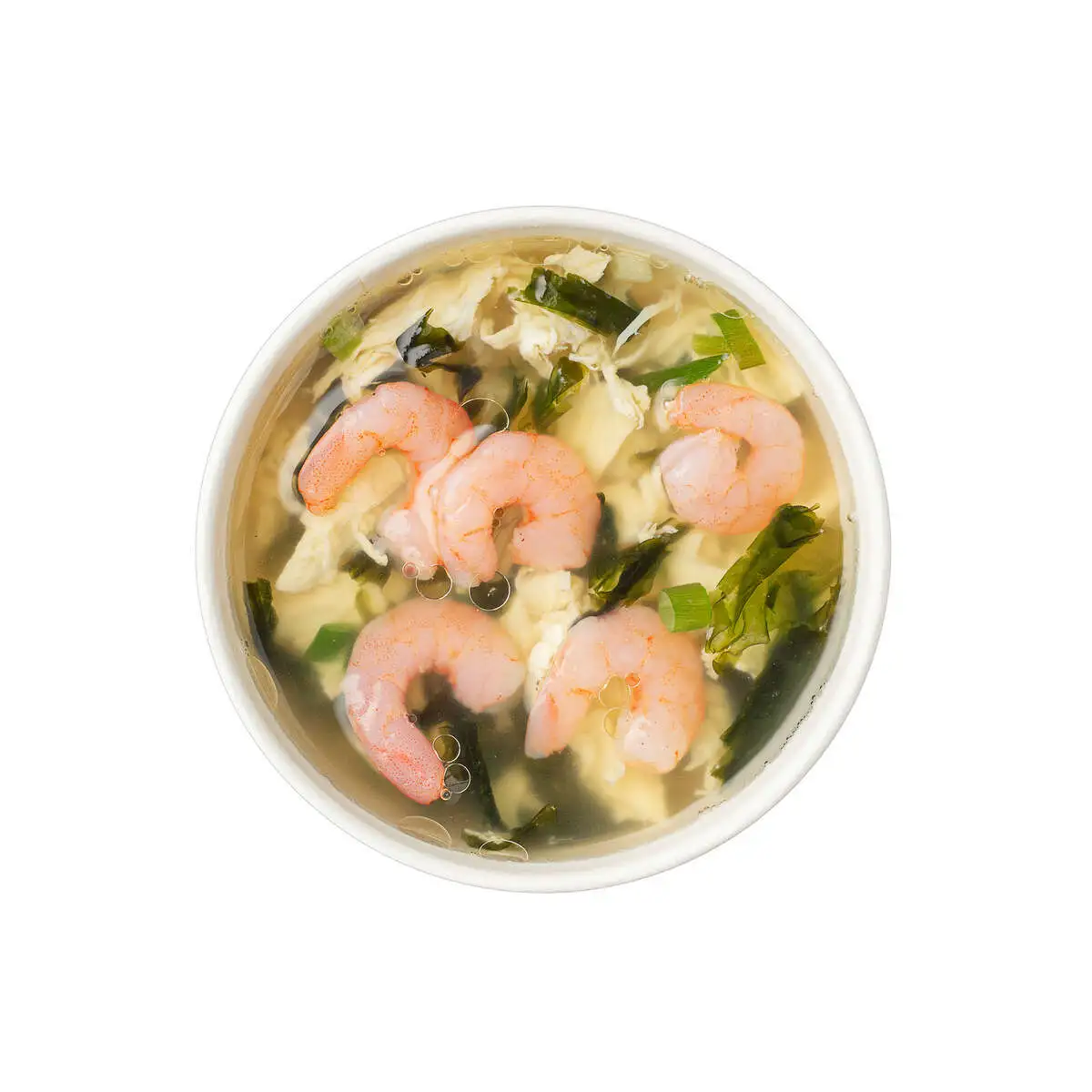 Суп азиатский с креветками