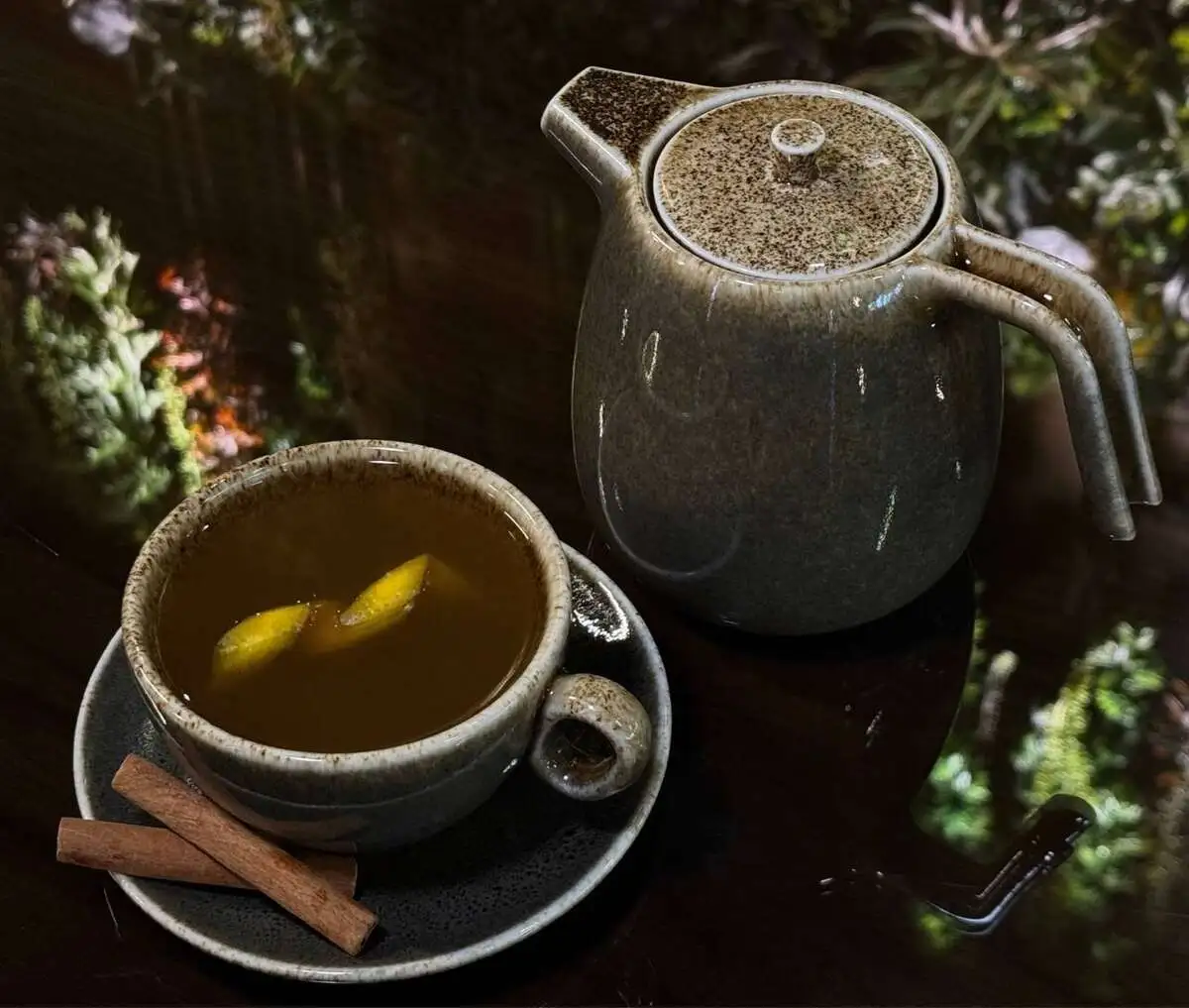 Чай с персиком/Tea with peach