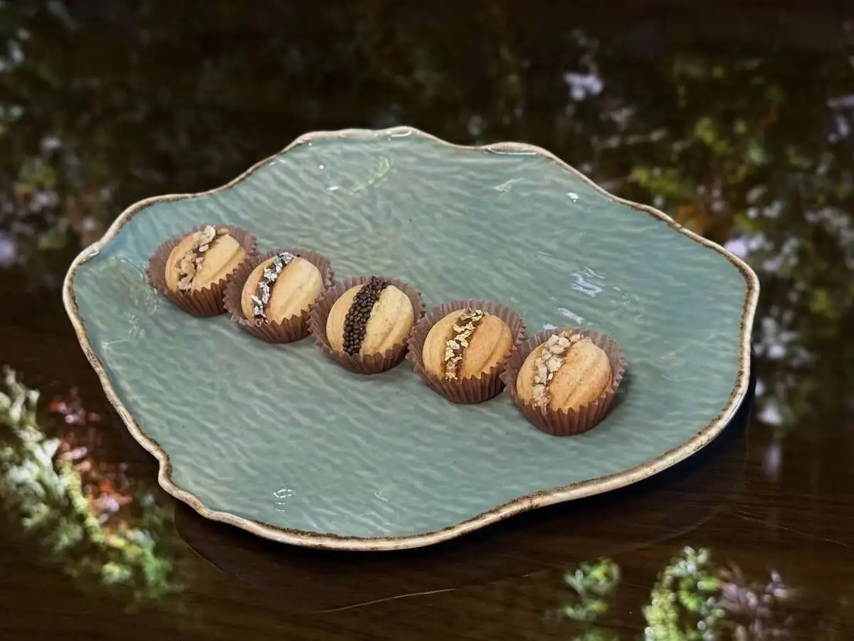 Орешки со сгущенным молоком/Nuts with condensed milk