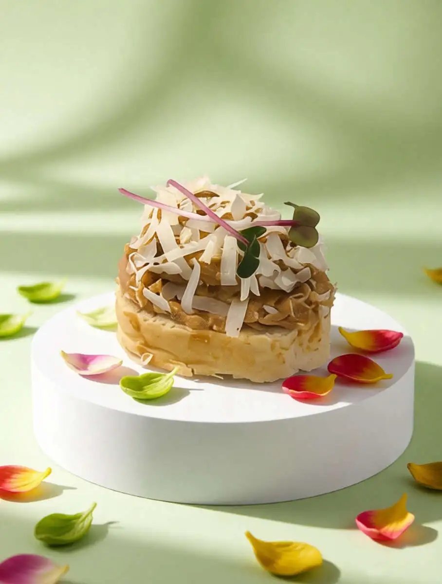 Кростини с паштетом из куриной печени со сливками и сыром "Пармезан" 8 шт.