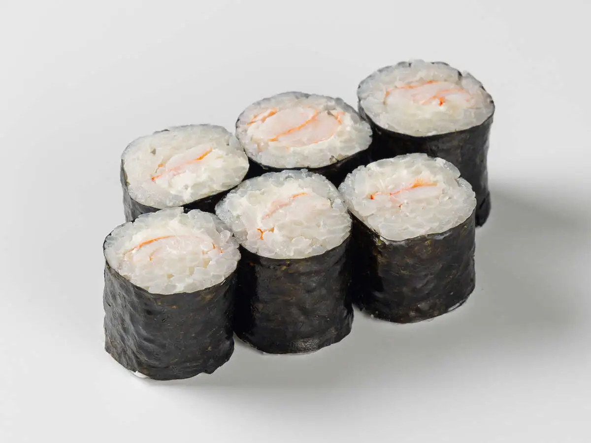 Мини-ролл креветка