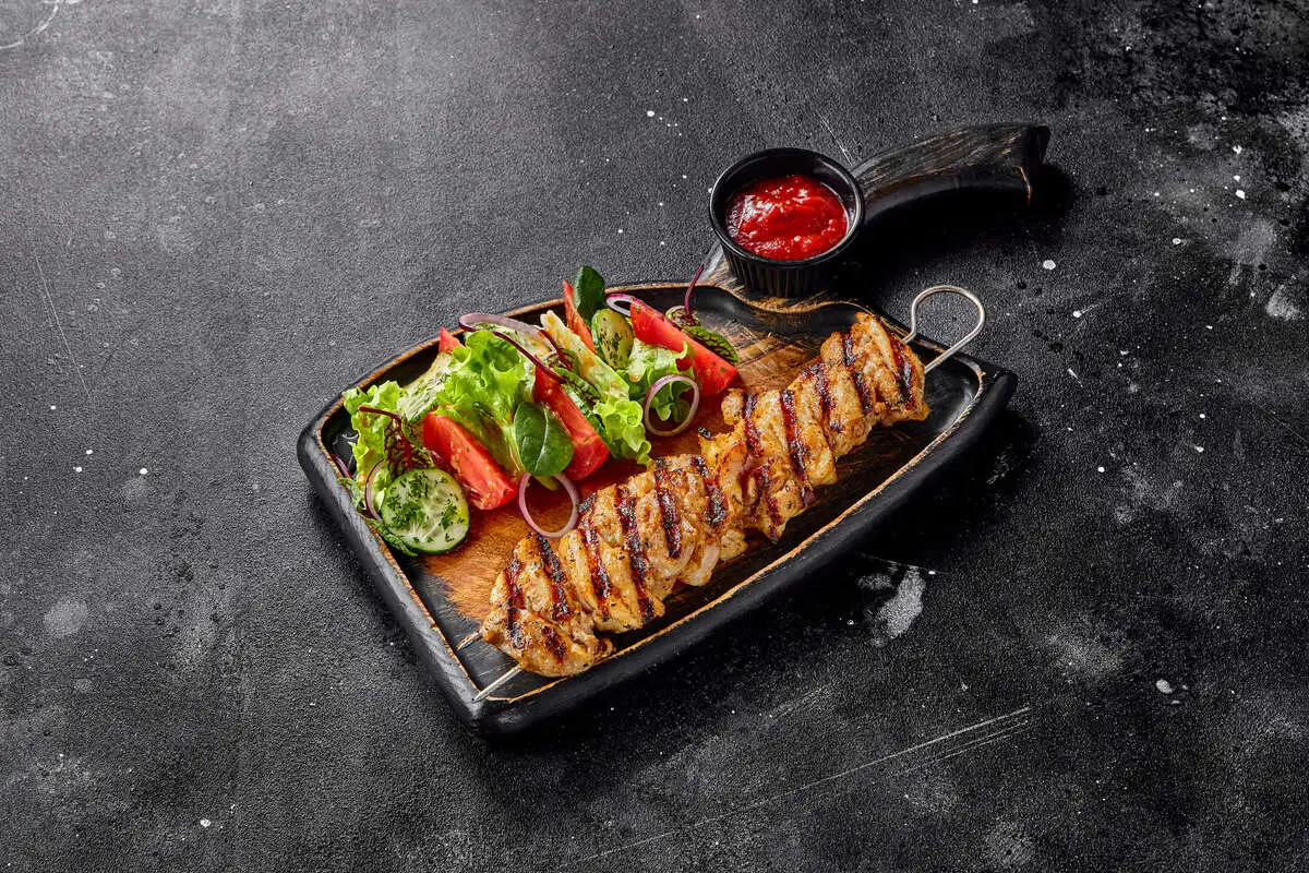 Куриный шашлык