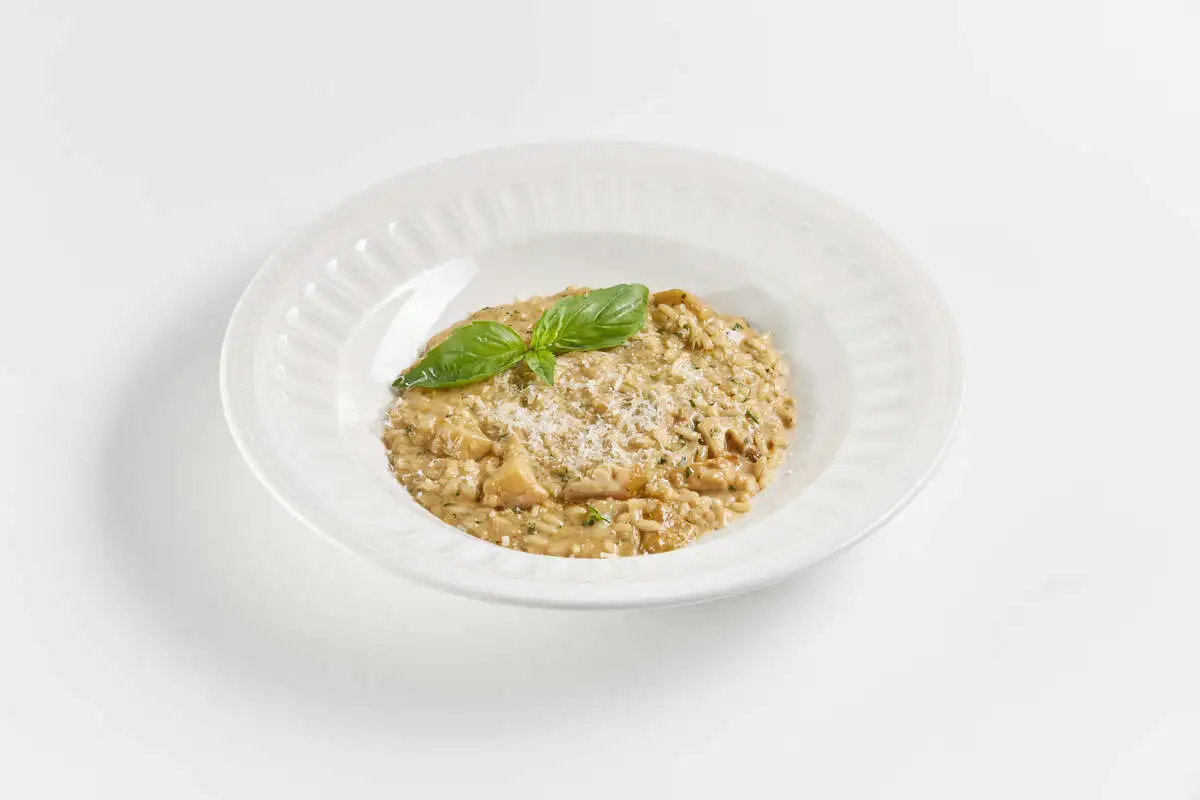 Ризотто с белыми грибами