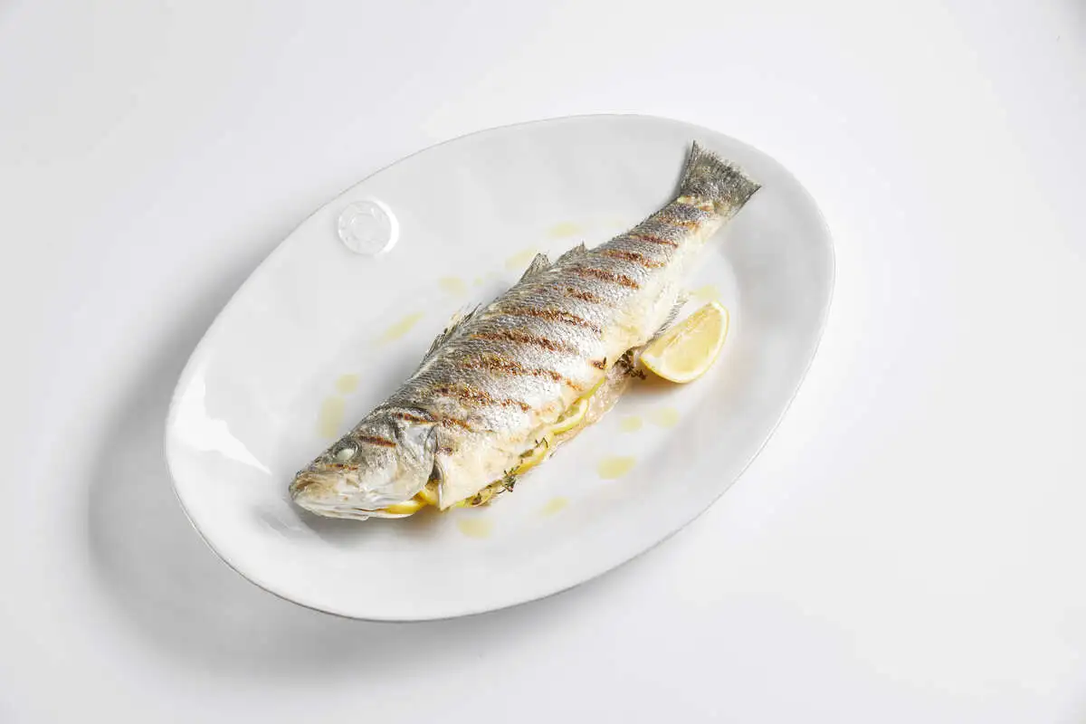 Сибас на гриле 600 гр