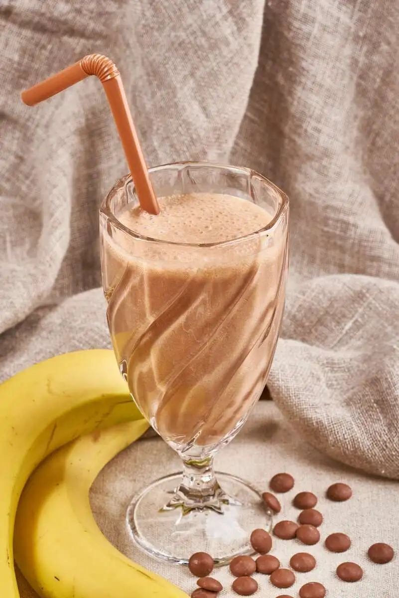 Коктейль шоколадно-банановый