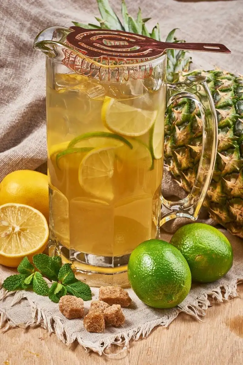 Лимонад маракуйя-лайм