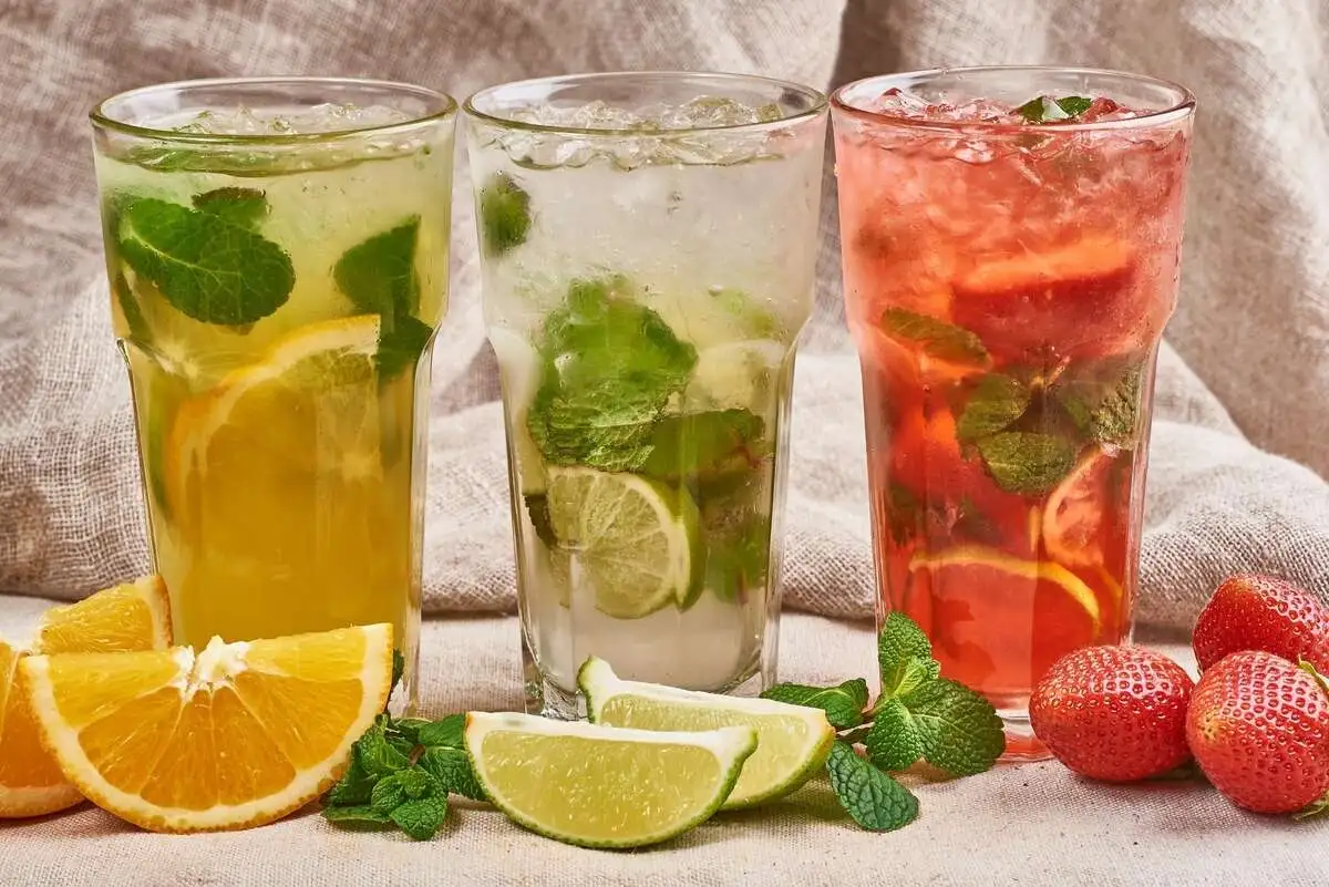 Мохито клубничный