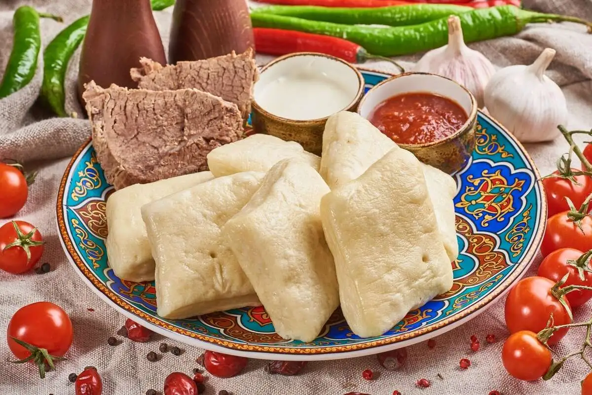 Аварский хинкал с говядиной