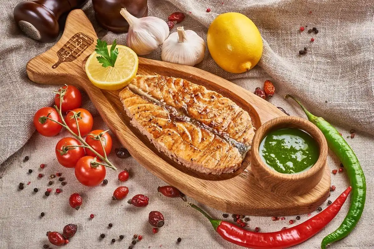 Стейк из семги