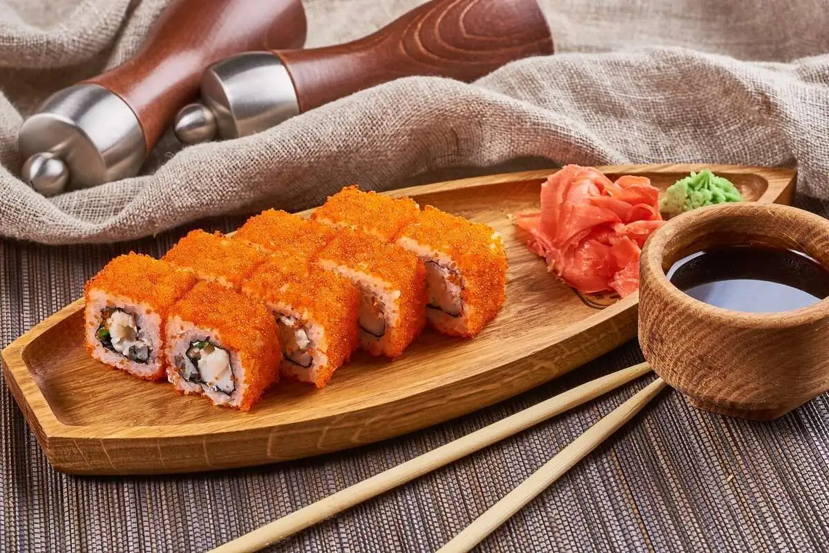 Роллы Калифорния С креветкой