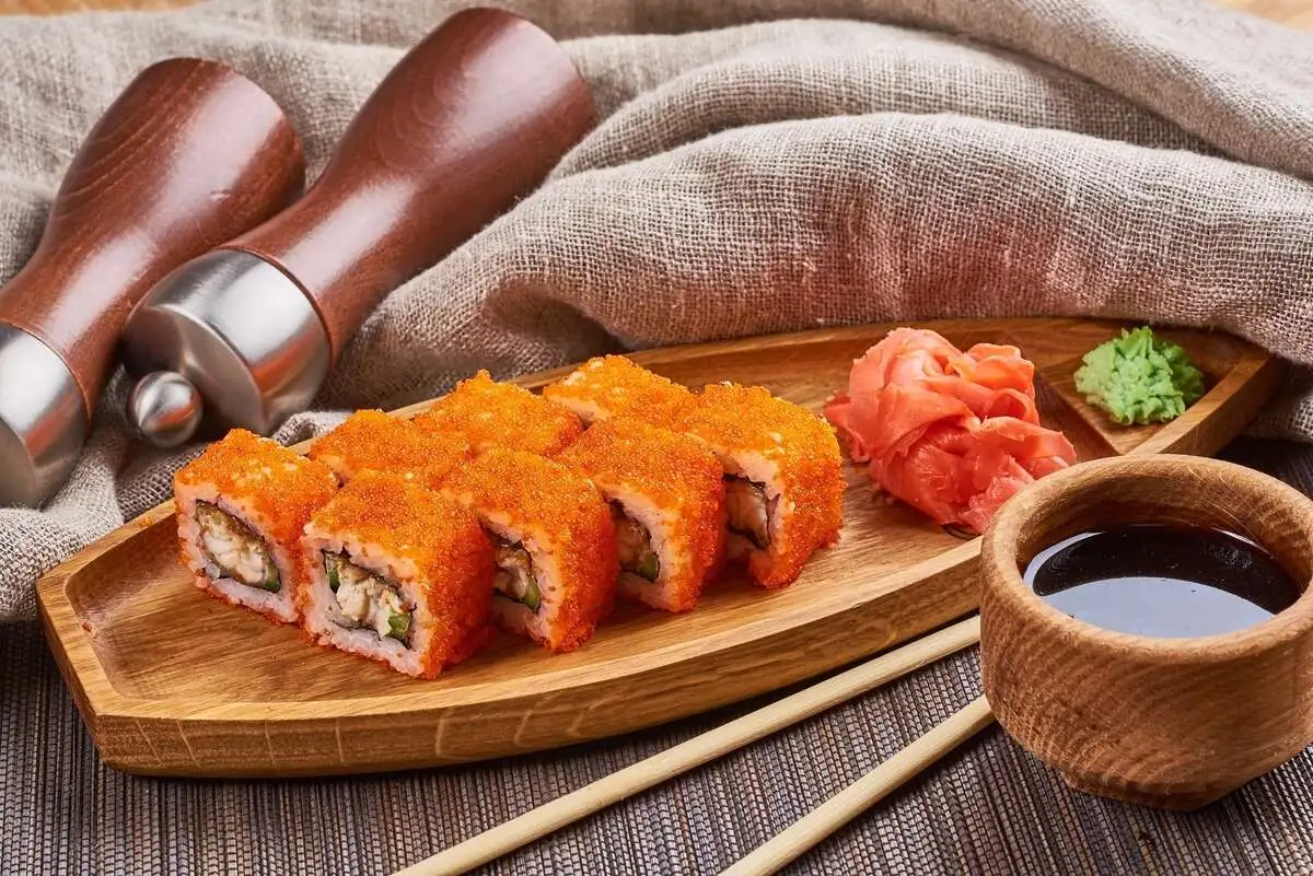 Роллы Калифорния С лососем