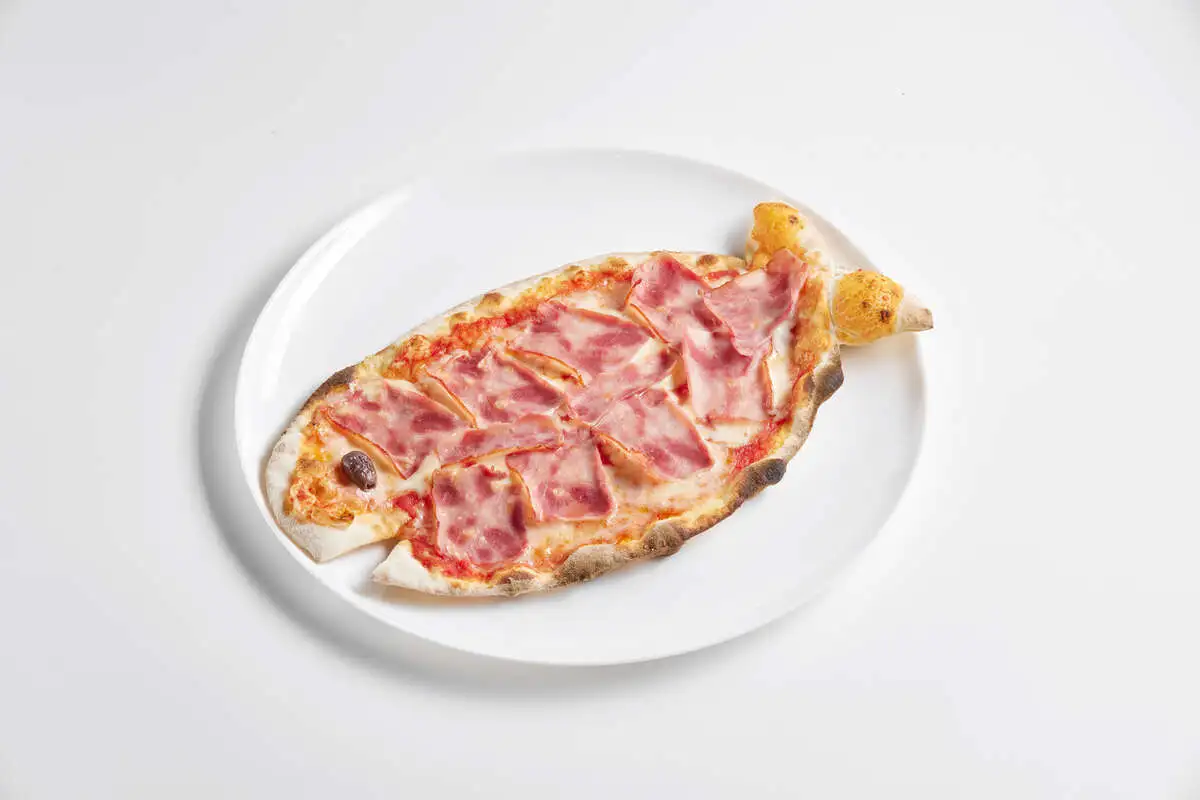 Пицца рыбка