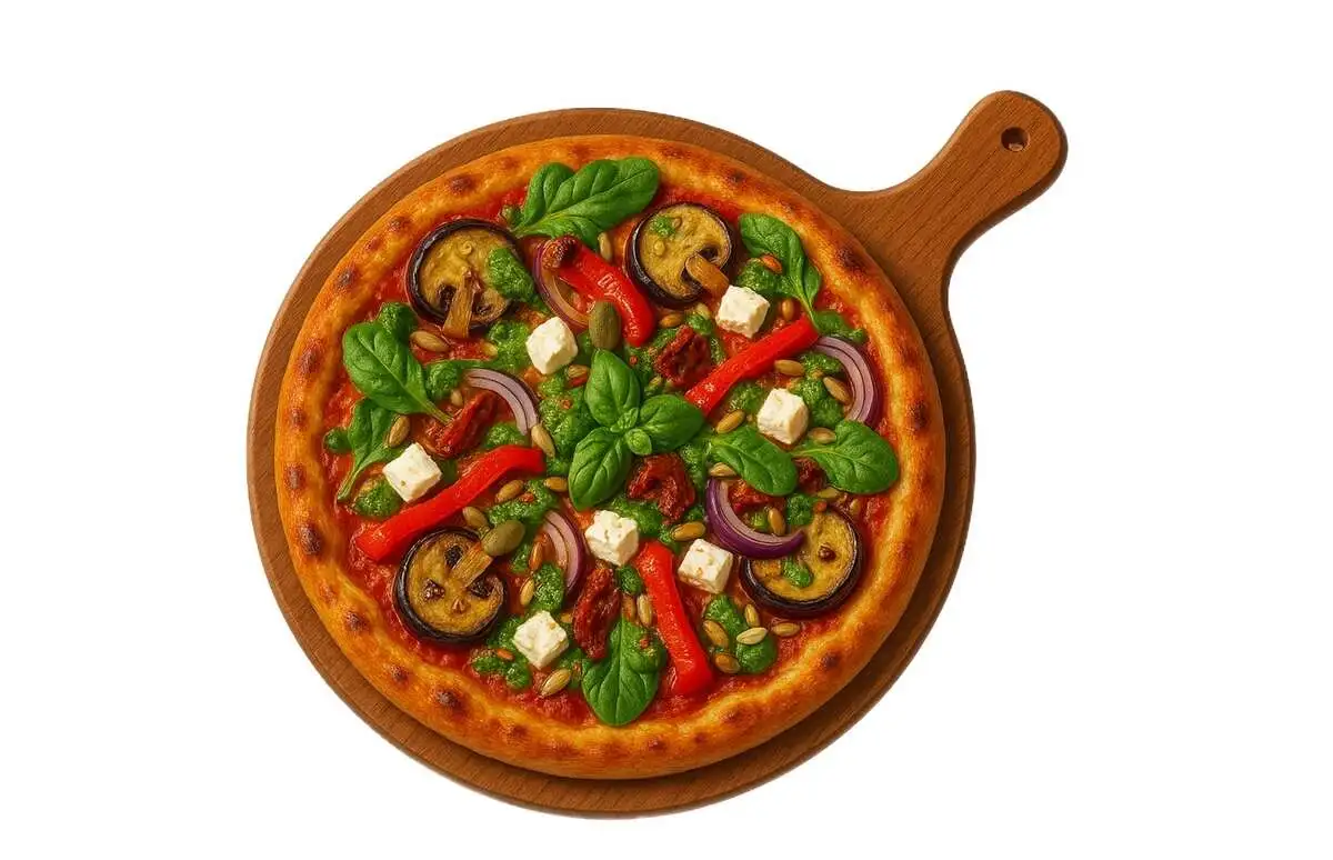 Вегетерианская с песто