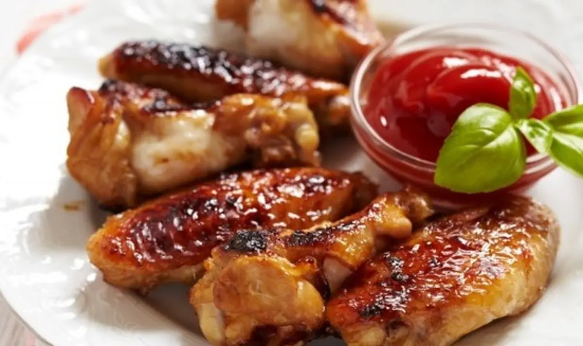 Куриные крылышки на гриле