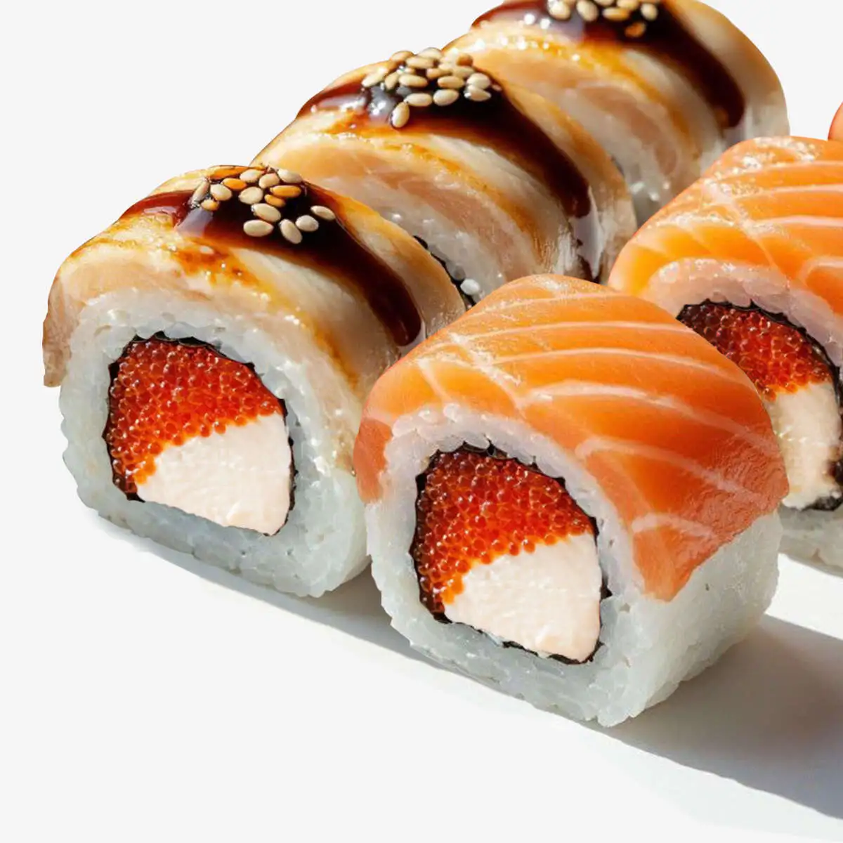 Роллы "Дабл Фиш" 