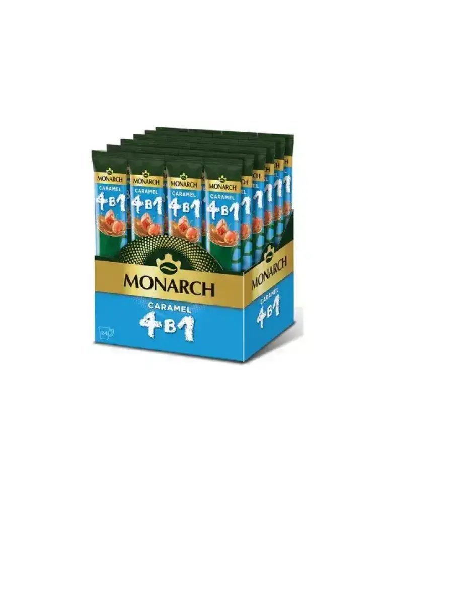 Кофе Монарх Карамель 4 в 1 13,5гр