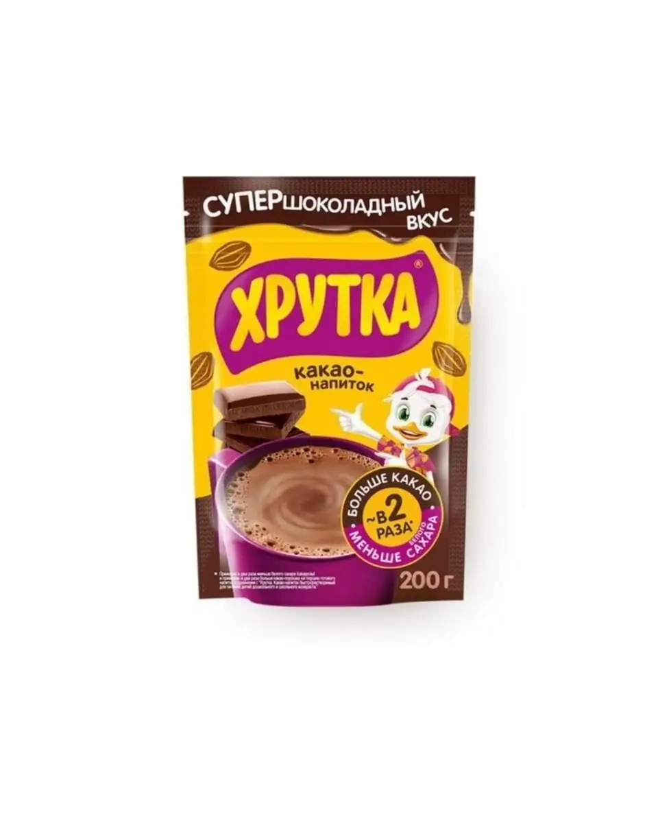 Какао-Напиток Хрутка 200г(м)