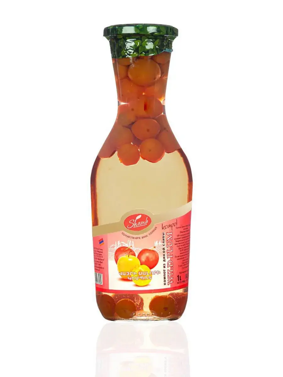 Компот Шамб Дикая Слива 1л