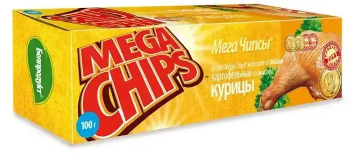 Чипсы Мега Вкус Курицы 100гр