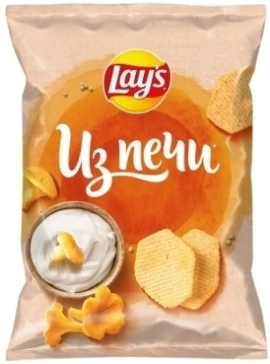 Чипсы Лейз из Печи Лисички в Сметане 85г