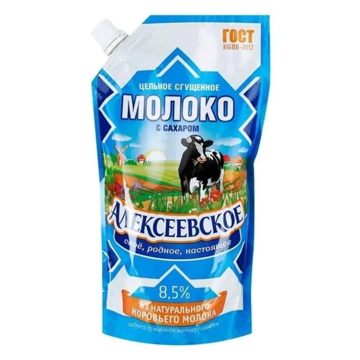 Молоко Сгущеное Алексеевское 270г д/п(м)