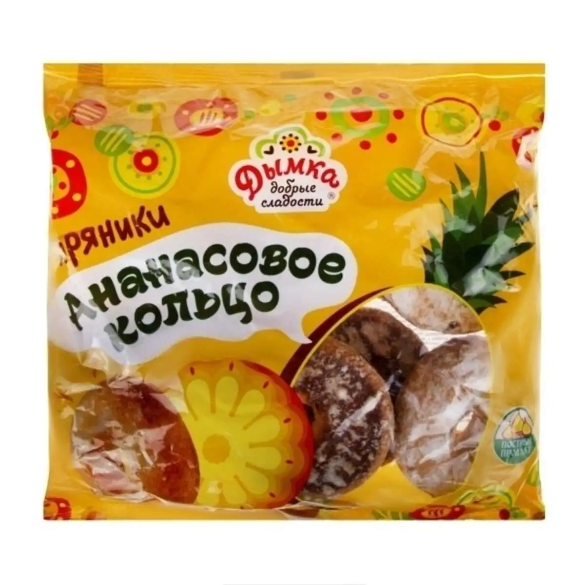 Пряники Дымка Ананасовое Кольцо 400г