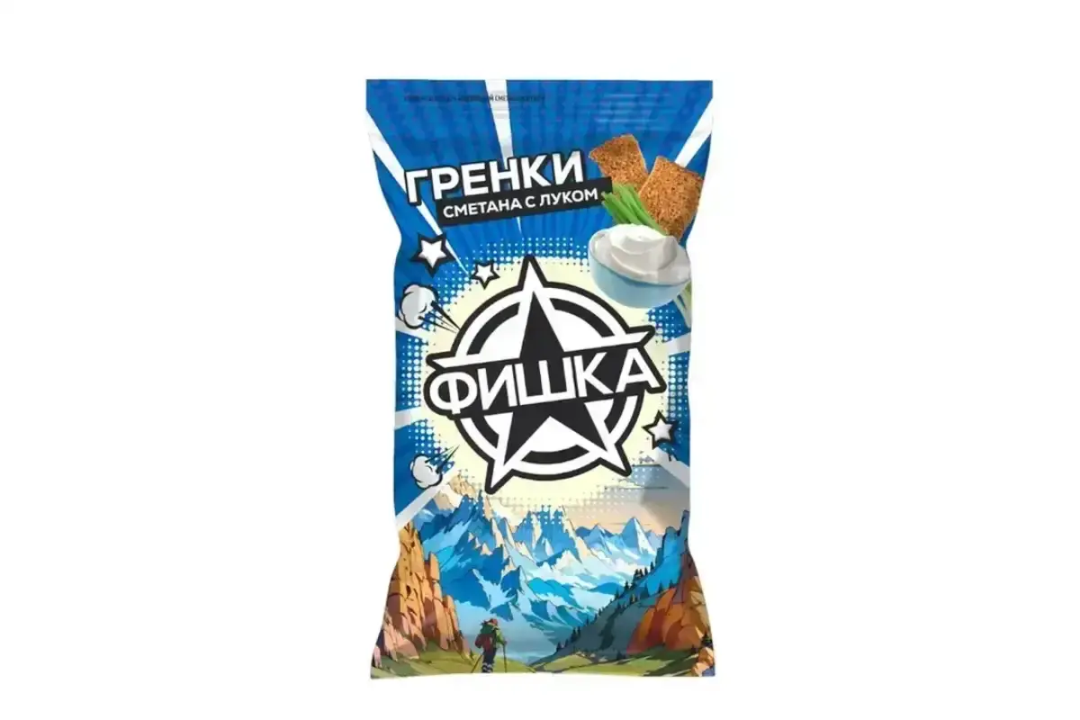 Гренки Фишка Сметана/Лук 120гр