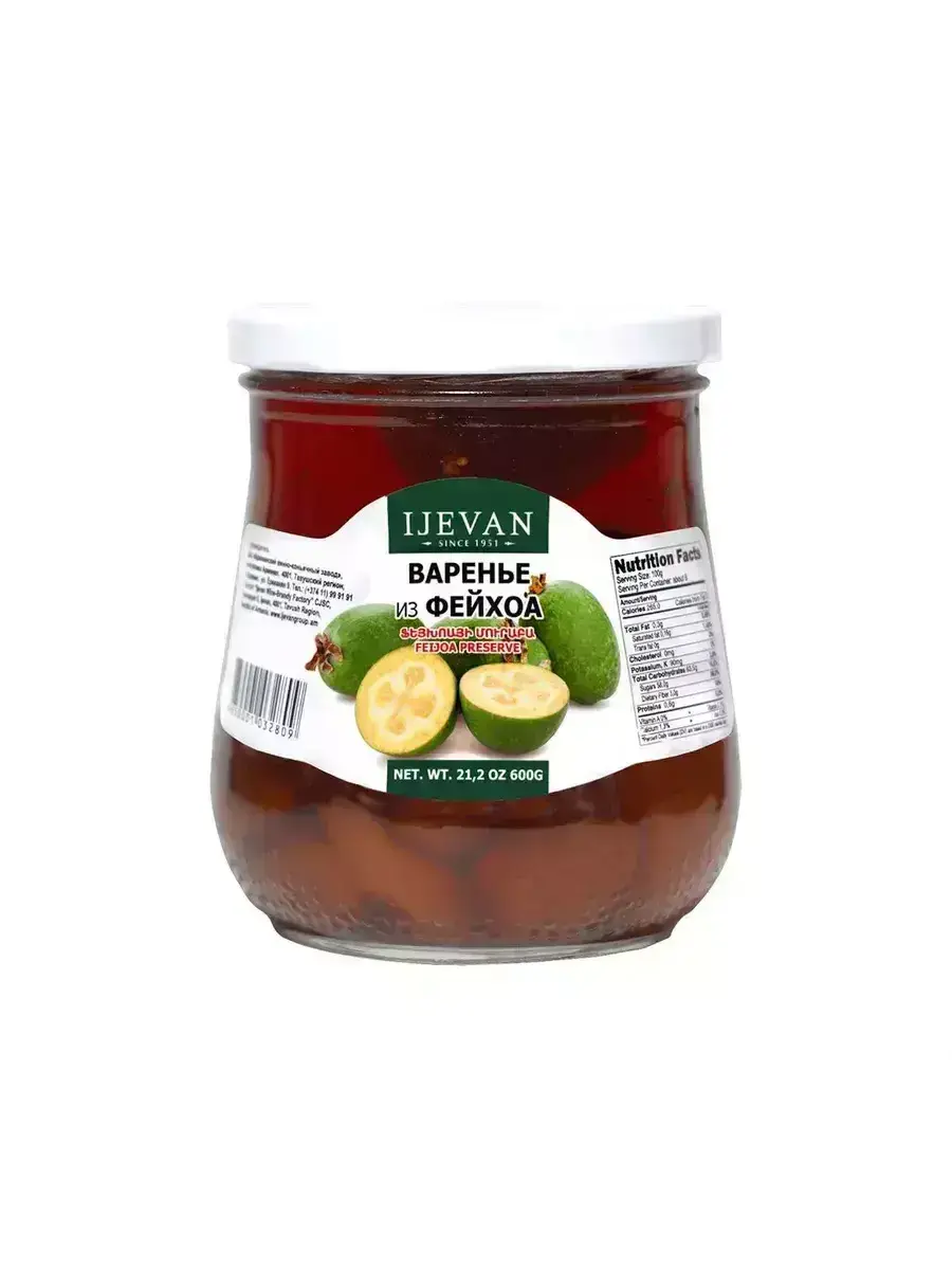 Варенье из Фейхоа ИДЖЕВАН 600г(м)