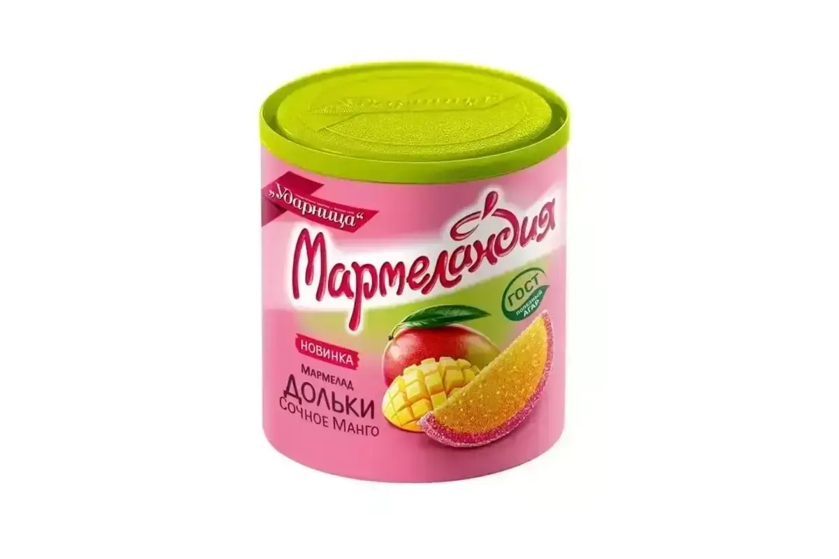 Мармеландия Дольки Сочное Манго 250г