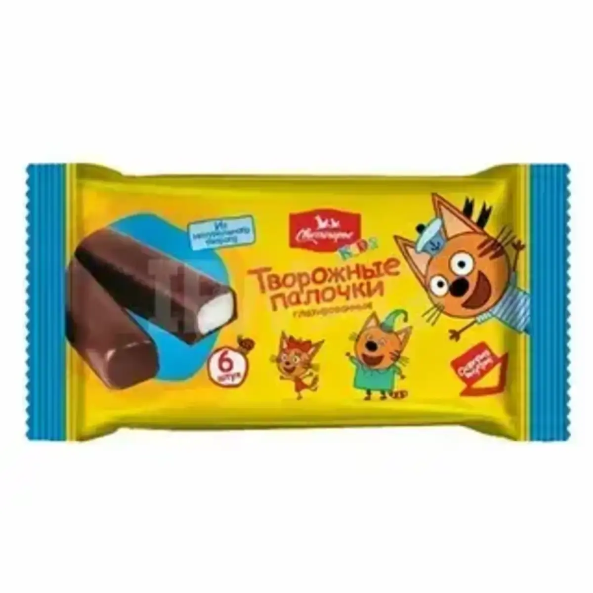 Творожные Палочки Три Кота Ваниль 6*30гр