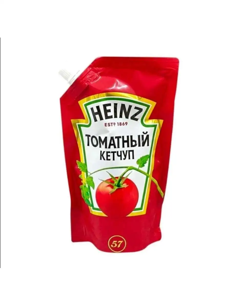 Кетчуп Хайнц Томатный 320г д/п(м)