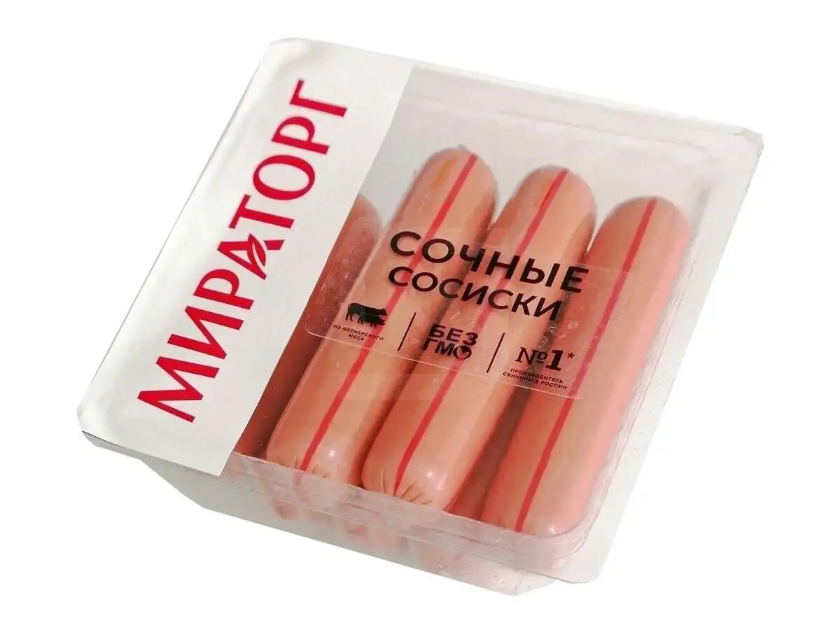 Сосиски Сочные Мираторг 350гр