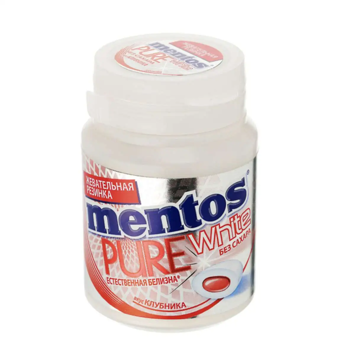 Жеват.Драже Ментос Клубника 54г(м)