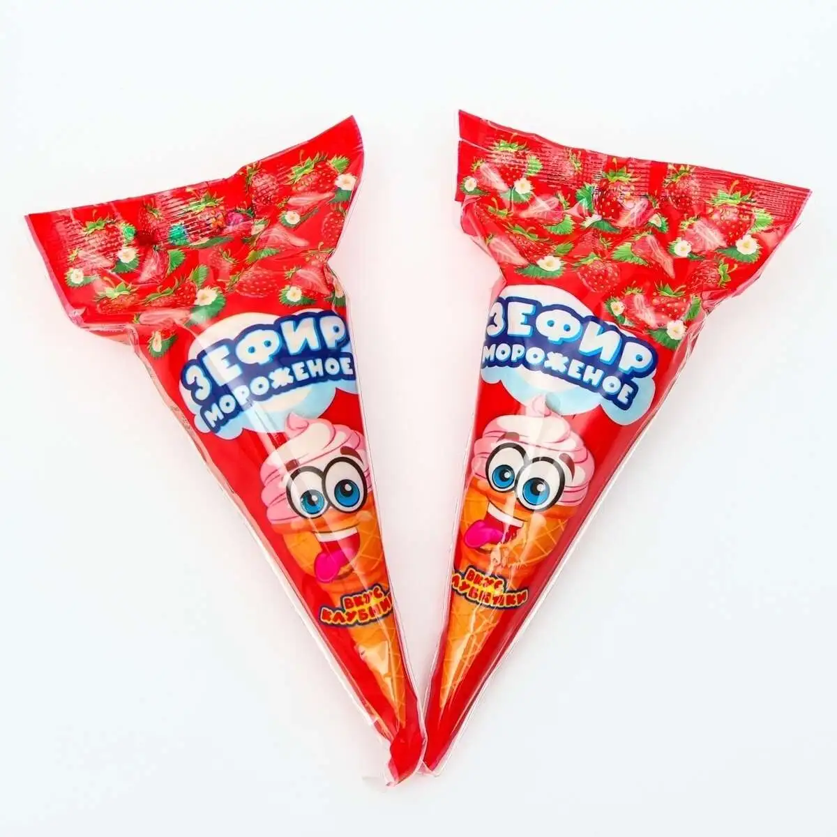 Маршмеллоу МИКС в  Вафельном Рожке 30г(м)