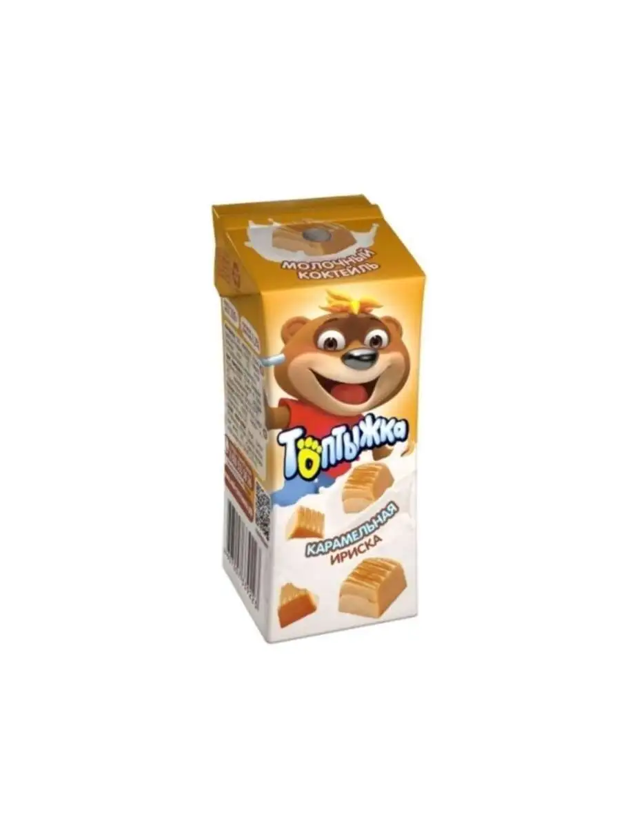 Коктейль Топтыжка Молочный Карамельная Ириска 0,2л