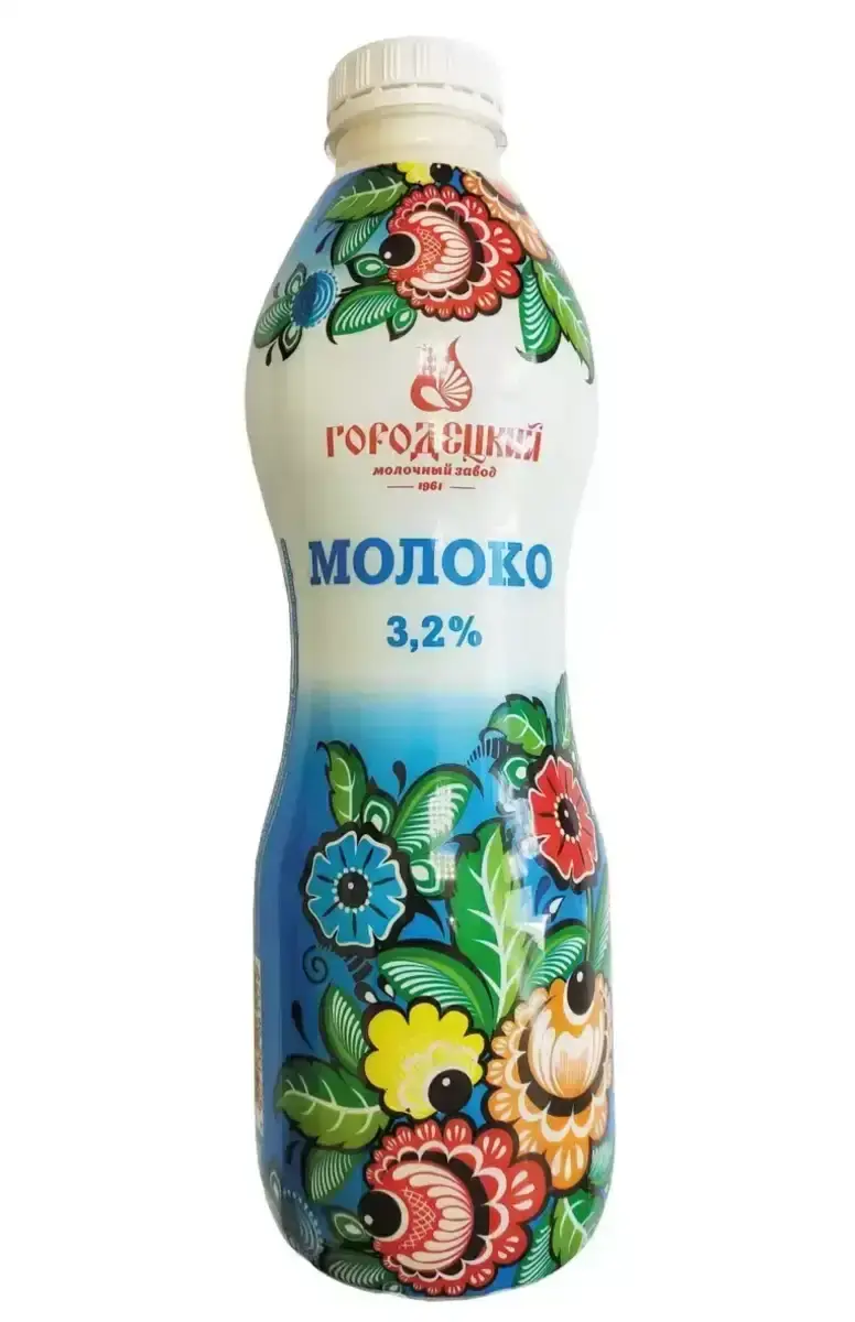 Молоко Городецкое 3,2%-4% 900мл