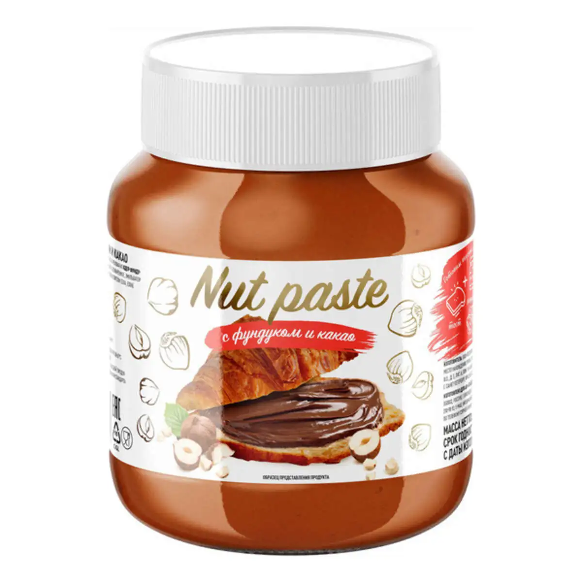 Паста Шоколадная Фундук/Какао 350г(м)