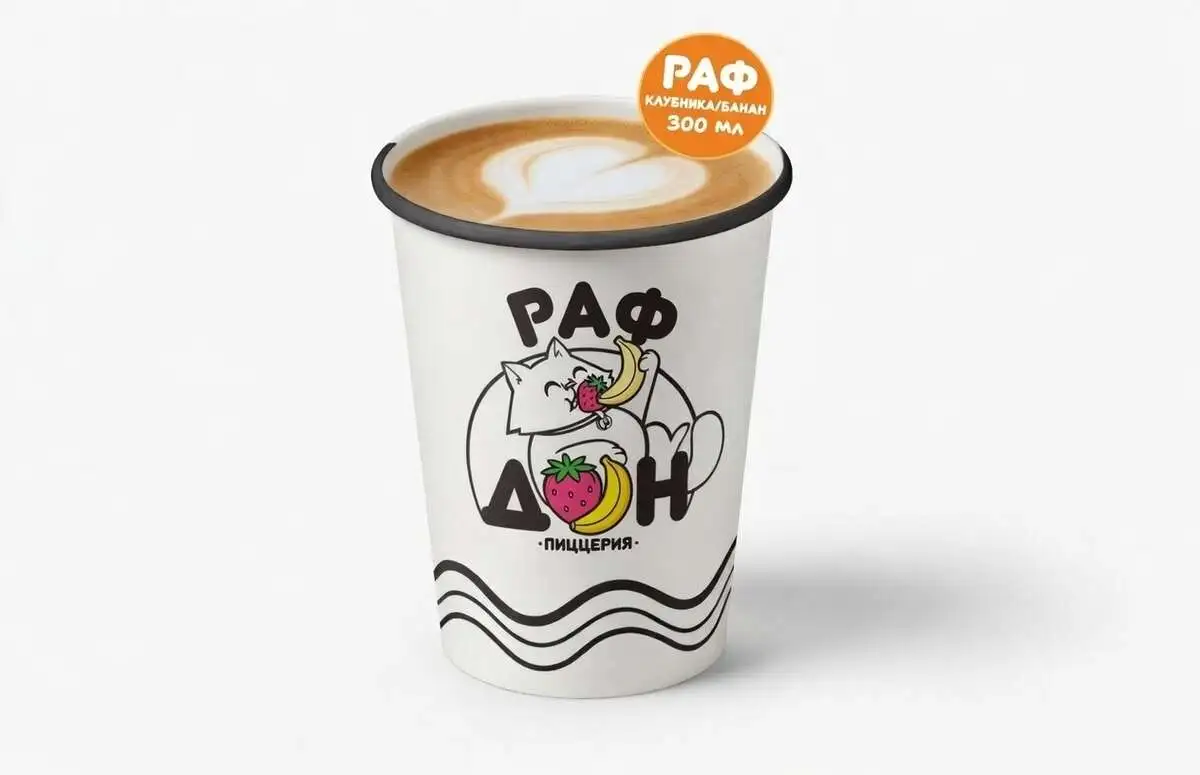 Раф клубника/банан