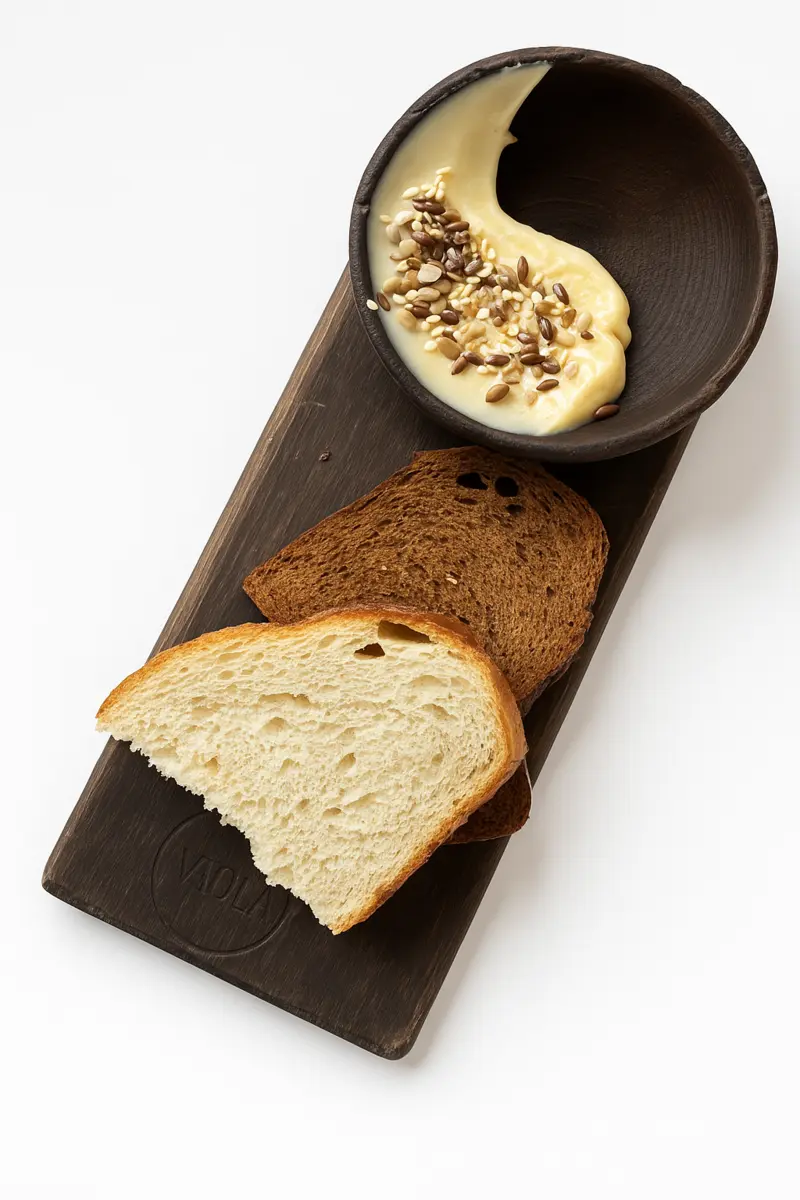 Хлебная доска с авторским маслом