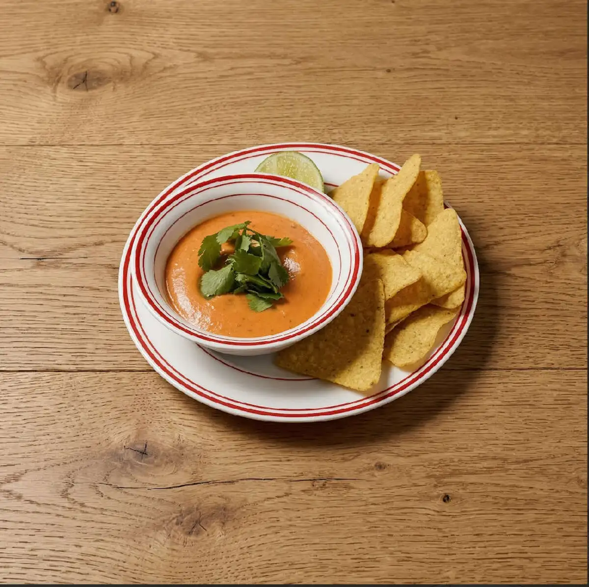 Ромеско с начос 