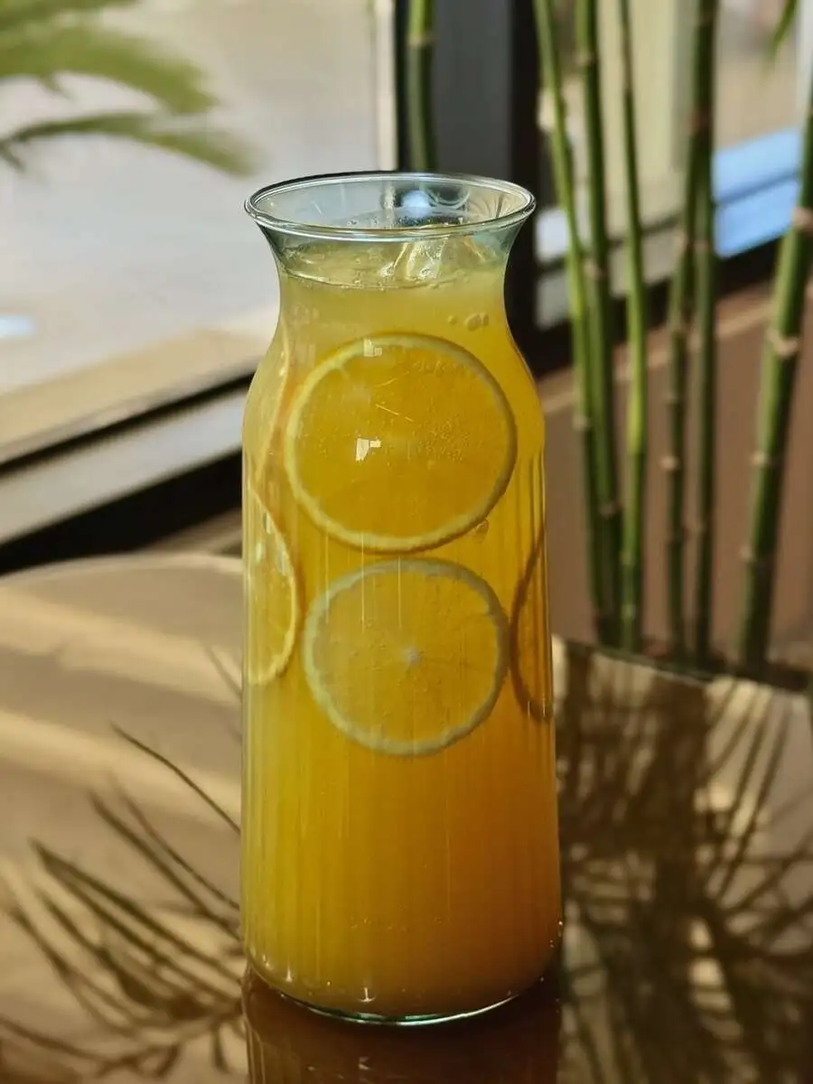 Лимонад манго-маракуйя с апельсиновым соком / Mango -passion fruit lemonade with orange juice