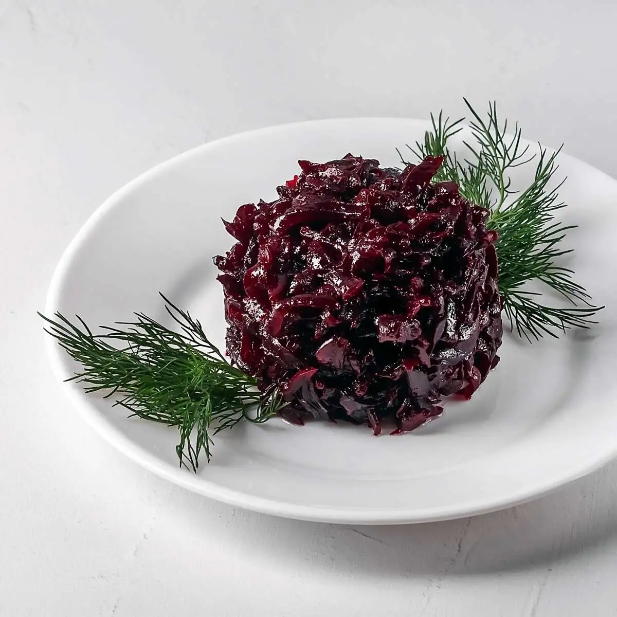 Салат из свеклы с чесноком