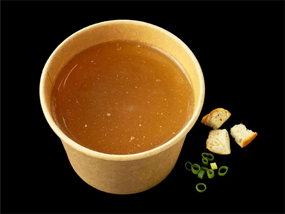 Бульон из мраморной говядины 