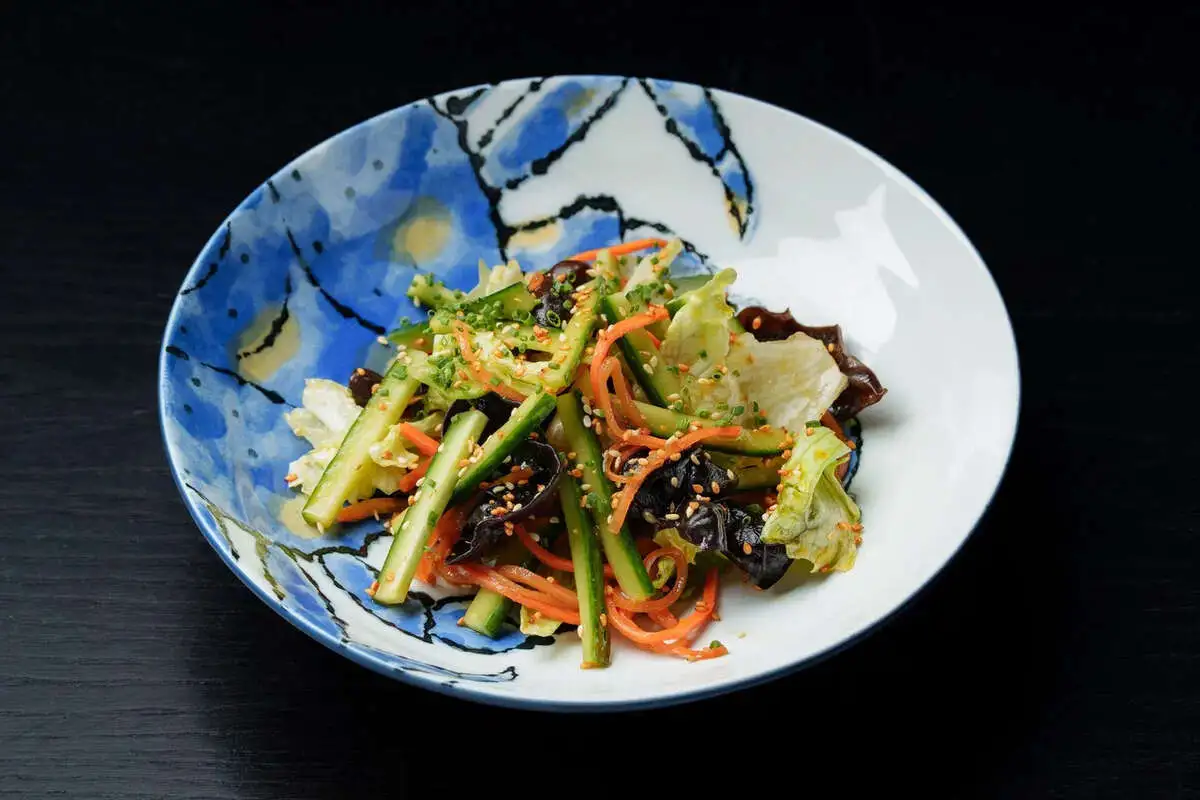 Салат с грибами муэр 