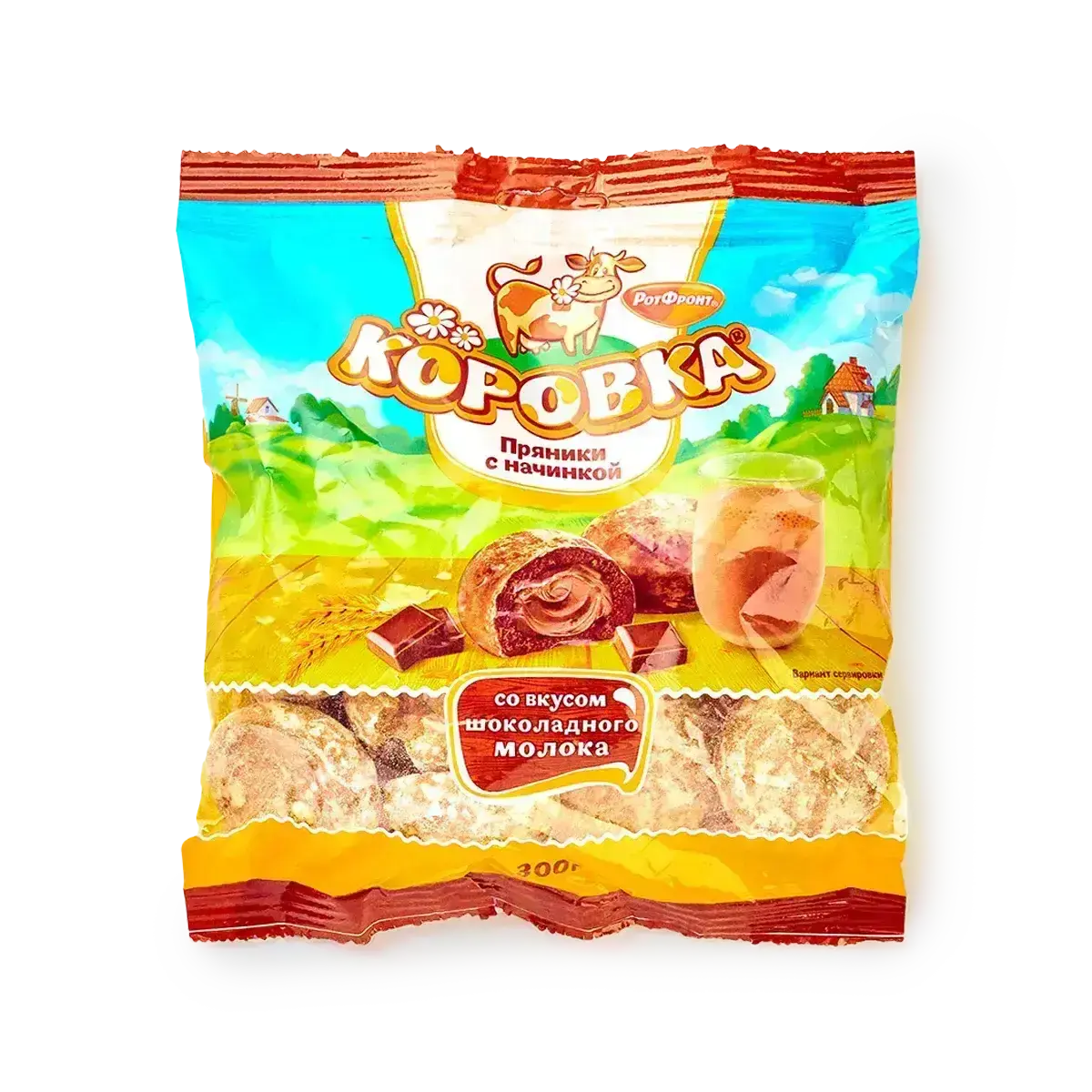 Пряники Коровка Вкус Шоколадного Молока 300гр