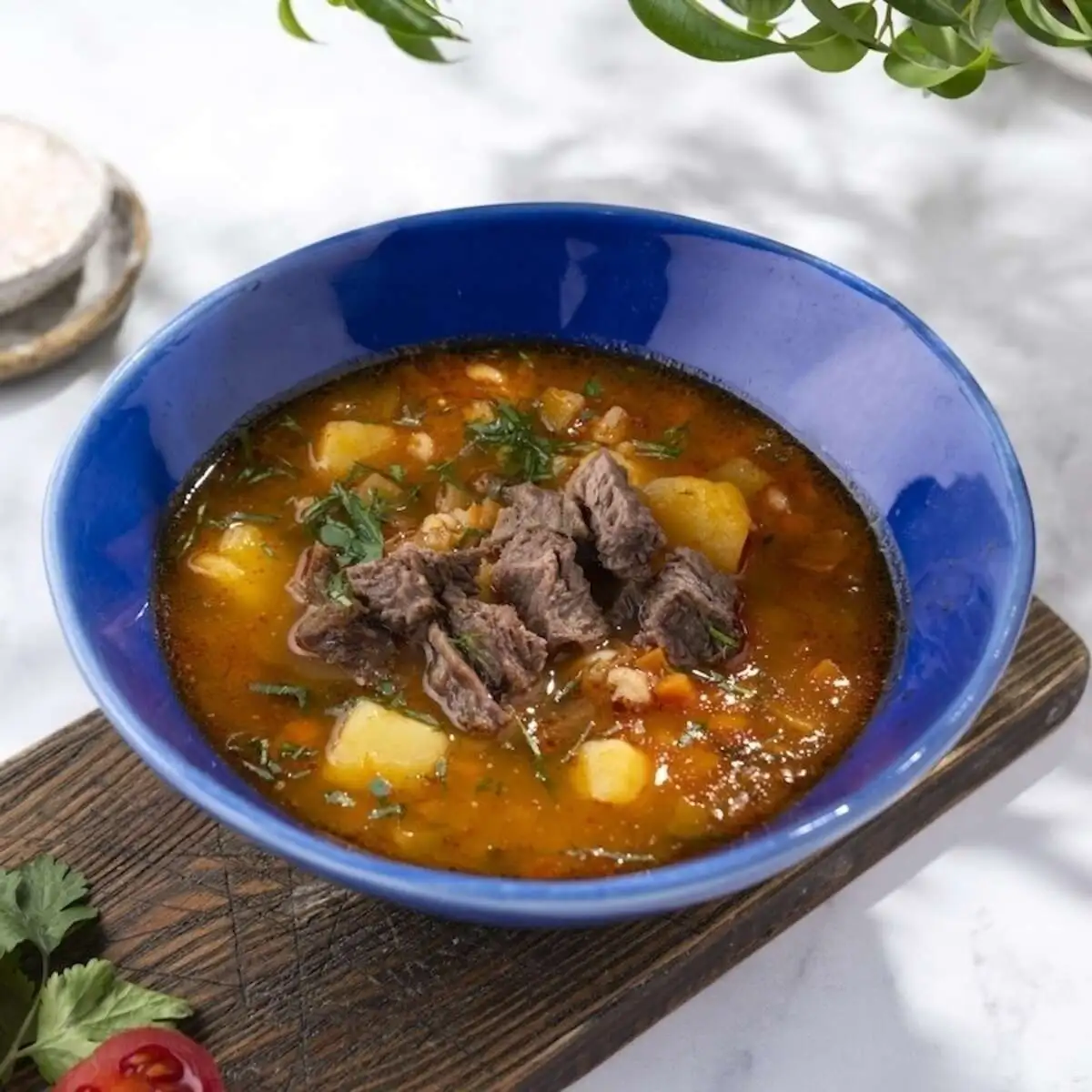 Рассольник из говядины