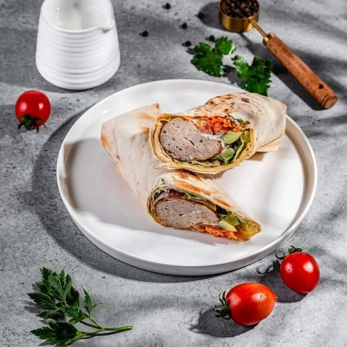 Люля-кебаб в лаваше