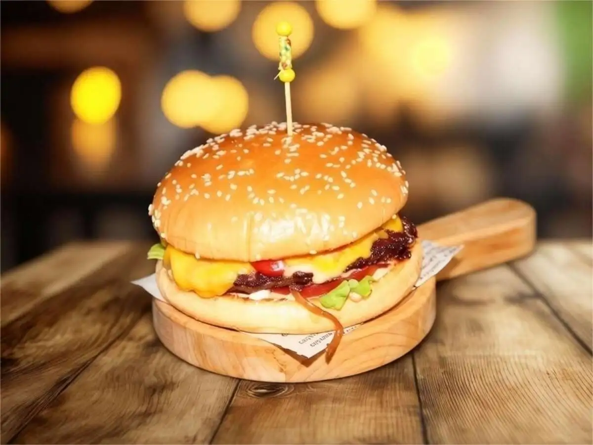 БУРГЕР с луковым джемом